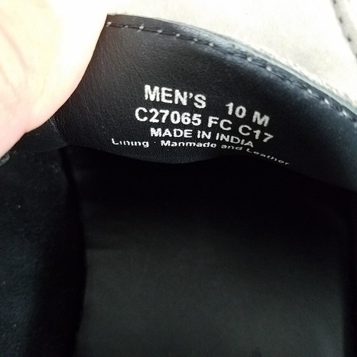 Cole Haan Zapatos Para Hombres 10 Gris Gamuza Cómodos Informales Mocasines C27065 - Imagen 9 de 10