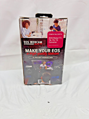 Canon EOS Webcam Accessories Starter Kit-*NEW/box slight damage*