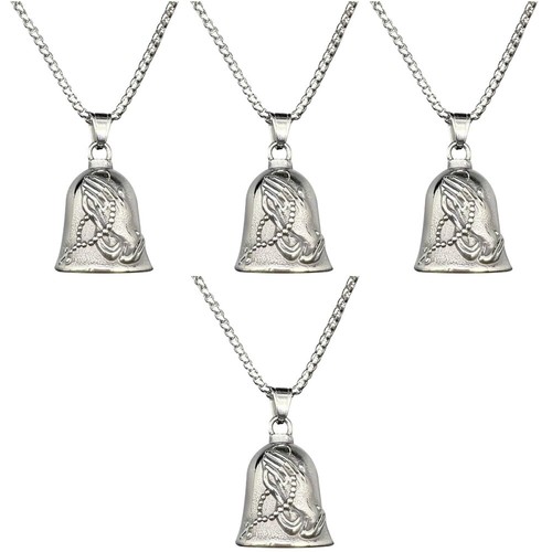 Punk Bell Necklace Bell Charm Gothic Bell Hanging Bell Decor