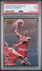 Michael Jordan 1996 Skybox Premium Basketball Card #16 Graded PSA 7