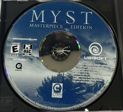 MYST 10th Anniversary DVD Edition Set 3 dischi RIVEN EXILE Ubisoft Cyan Worlds - Foto 6 di 16