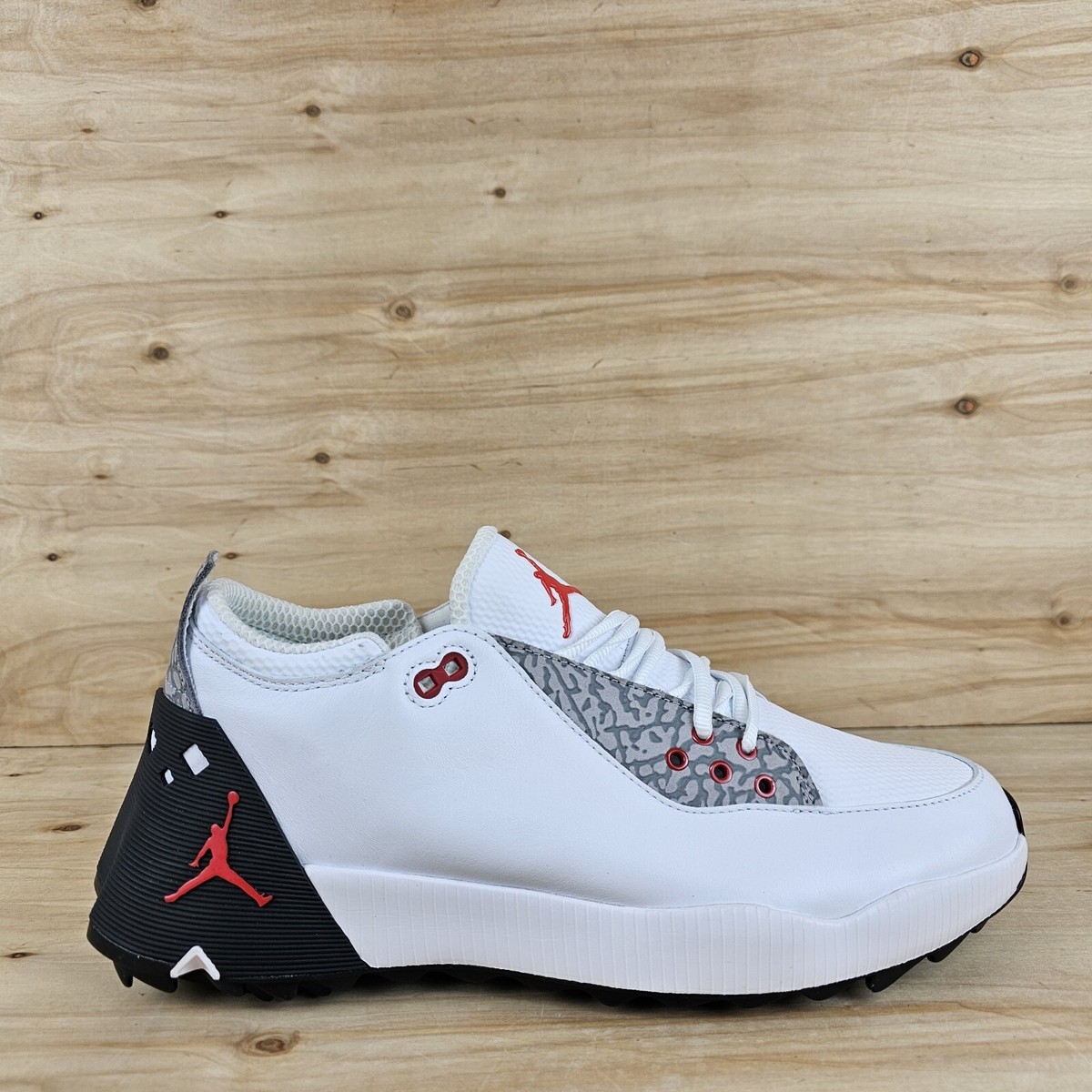 Nike Jordan ADG 2 Golf Shoes ELEPHANT PRINT WHITE/BLACK