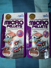 2 Hikari Micro Pellets Fish Food 0.77 oz /22 g