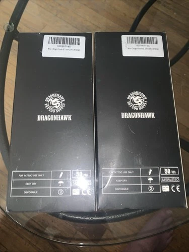 Box of 50 Dragonhawk Deluxe Edition Tattoo Cartridge Needles - 1005RL Lot Of 2 image 8