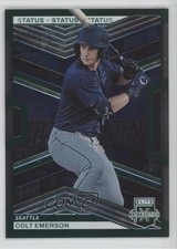 2023 Panini Elite Extra Edition Green Status 318/499 Colt Emerson #73 0u66