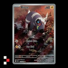 Blitzle 114/086 Pokemon White Flare Illustration Rare Full Art on eBay