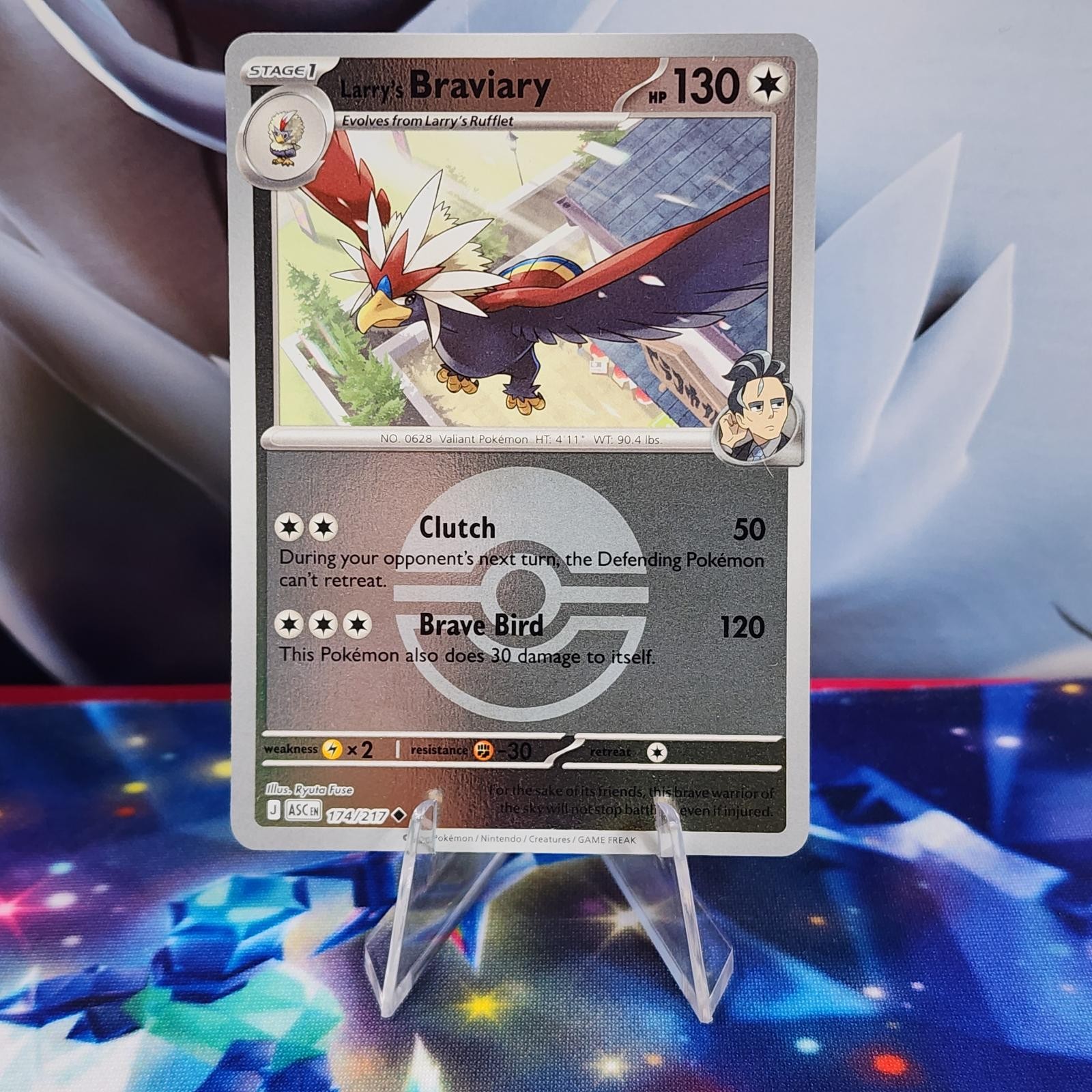 Larry's Braviary (Poke Ball) 174/217 Ascended Heroes Reverse Holo Pokemon TCG