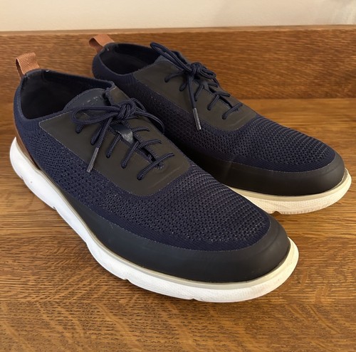 Cole Haan Zerogrand Omni Sneaker Herren Größe 11,5 M Marineblau Schuhe C34656
