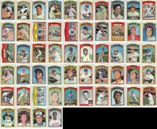 (50) 1972 Topps Vintage Lot VG-EX MLB Baseball Cards Partial Set Collection