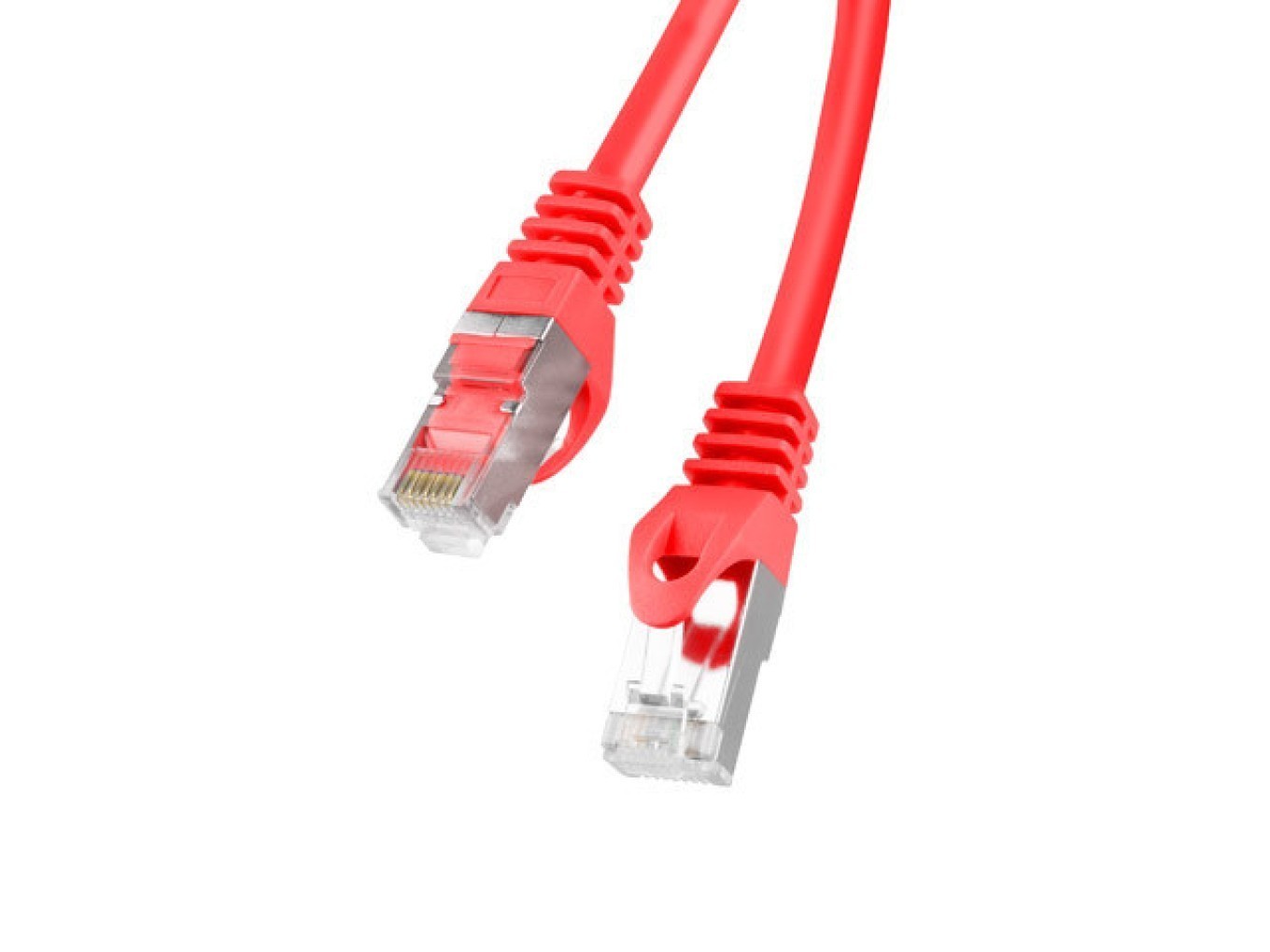 PATCHCORD CAT.6 FTP 0.5M RED FLUKE PASSED PCF6-10CC-0050-R