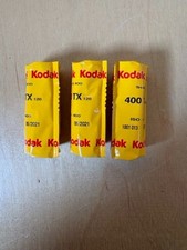 Kodak Tri-X 400 TX 120 Black  White Film Lot 3 Rolls Exp 05/2021 Sealed