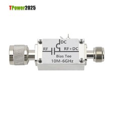 HOT 10MHz-6GHz RF DC Block Bias Tee Feed with N Connectors