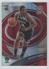 2020-21 Panini Spectra Asia Red Prizm Reggie Perry #128 0bt4