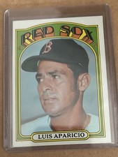 1972 Topps - Giants SS” Luis Aparicio Card #313! Nice Vintage Card For All”