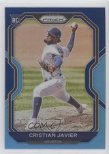 2021 Panini Prizm Tier III Blue & Carolina Blue Prizm Cristian Javier #249 0c3e