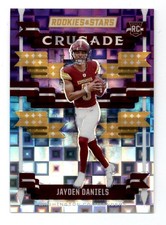 2024 Rookies and Stars Crusade Purple Pandora Jayden Daniels 54/135 - Rookie RC