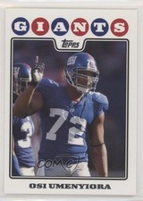 2008 Topps Osi Umenyiora #207 0kr