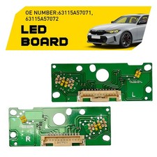 Daytime Running Light LED Boards Yellow For 2...