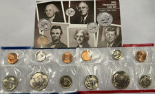 Juego P&D 1985 como nuevo EE. UU. con sobre y certificado de autenticidad 10 monedas con este conjunto