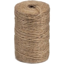 Garden Twine Strong Natural Jute 400 Feet Long Brown Twine for Gardening
