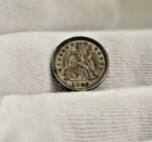 1845 US Seated Liberty Dime 10c XF