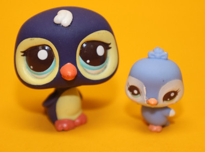 Hasbro Littlest Pet Shop Figur Bird 2495,2496
