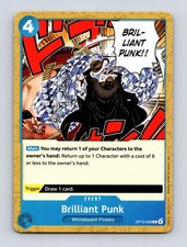 BRILLIANT PUNK OP13-059 COMMON CARRYING ON HIS WILL ONE PIECE NM