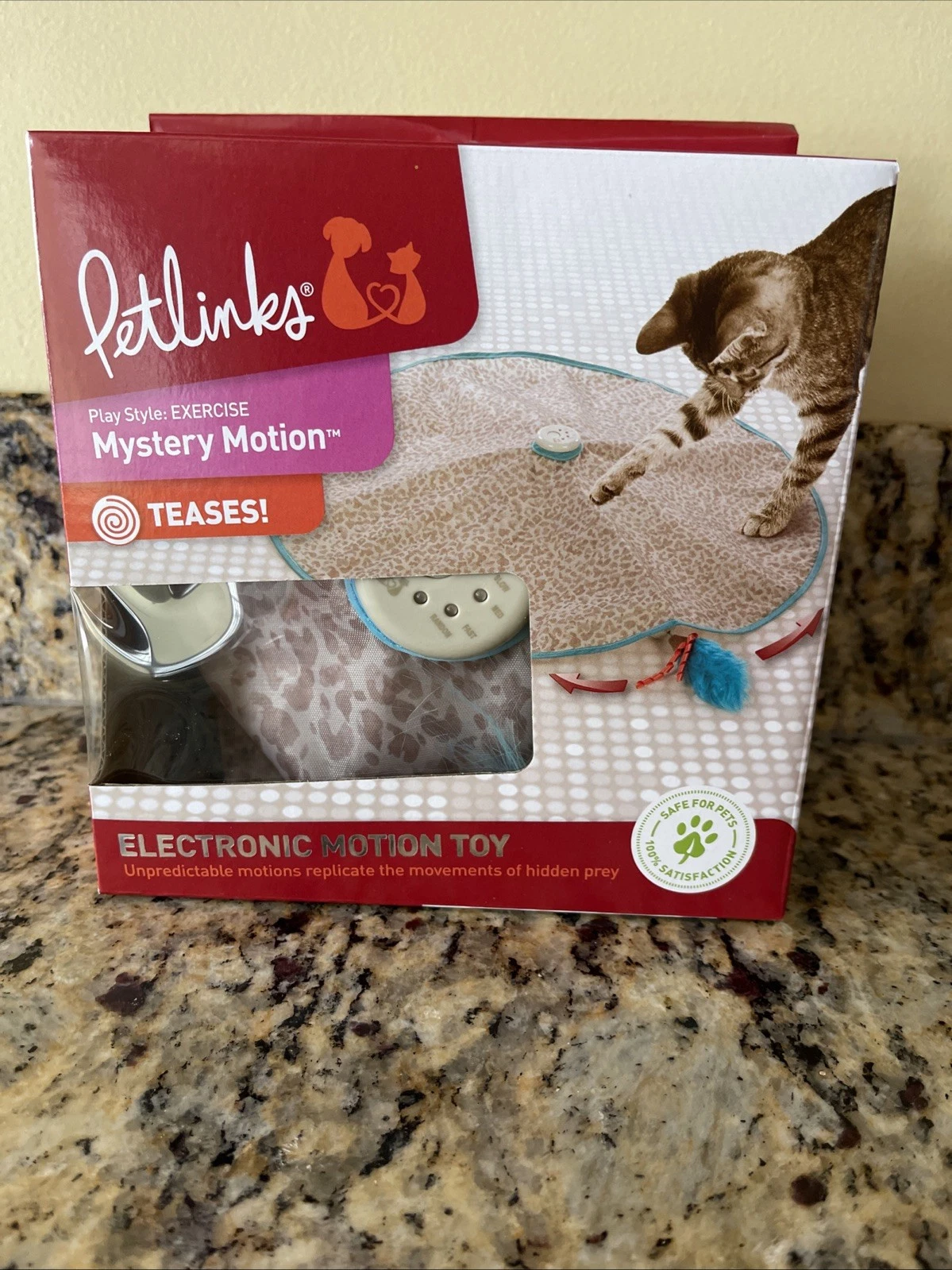 Petlinks Mystery Motion Electronic Cat Toy Mouse Interactive Teases The Cat