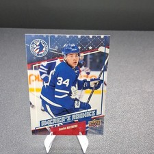 Upper Deck 2017 National Hockey Card Day Auston Matthews Rookie USA 1 Leafs. rookie card picture