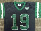 FLAWLESS KEYSHAWN JOHNSON NEW YORK JETS BLACK STARTER NFL GAME FOOTBALL JERSEY M — photo 5
