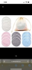 Makeup Remover Pads Reusable Bamboo 10pcs/Pack Microfiber