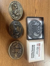 Hesston Belt Buckles 1980-1983