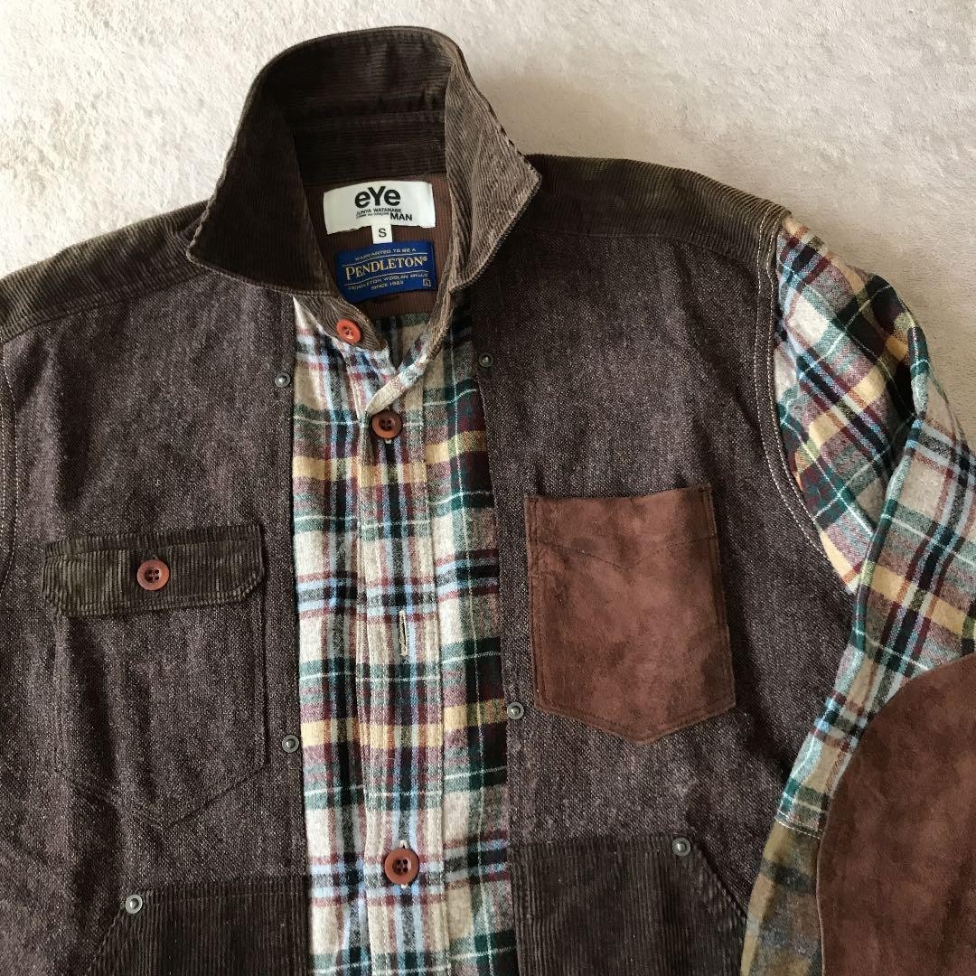 eYe Junya Watanabe Man Pendleton Reconstructed Wo… - image 1