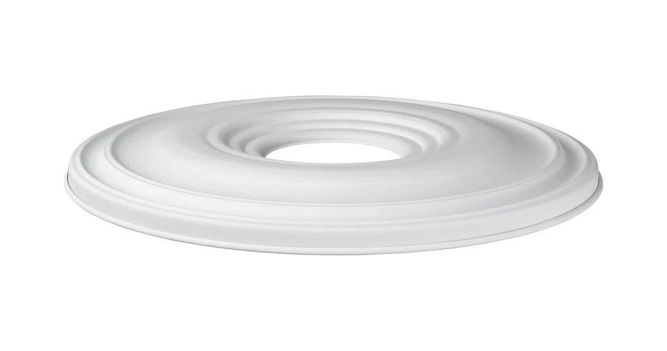 Medallón de techo Livex Lighting 8217 blanco 16"W Foto 2 de 4