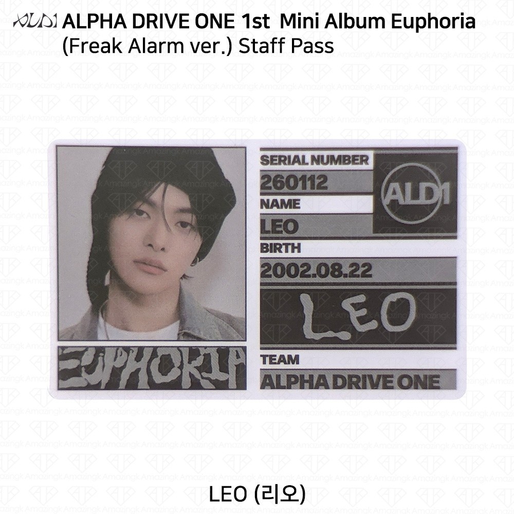 ALD1 Alpha Drive One 1st Mini Album Euphoria Freak Alarm ver