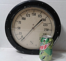 vintage Ashcroft gauge 0-300 Pressure Gauge Steampunk 12x12 11 pound