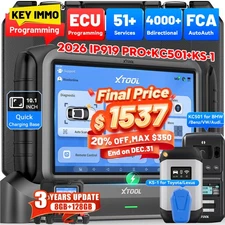 XTOOL IP919 PRO+KC501+KS1 Auto Key Programmer Diagnostic Online ECU Programming