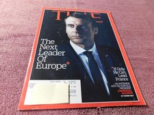 Time Magazine 2017 Emmanuel Macron 
