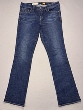 Anthropologie Pilcro And The Letterpress Bootcut Stet Fit Dark Wash Jeans 31
