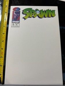 SPAWN 1 COMIC BOOK SKETCH COVER BLANK IMAGE COMICS VARIANT EDITION