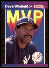 Dave Winfield 1989 Donruss #BC-11 Yankees MLB READ FREE SHIPPING AutographDen