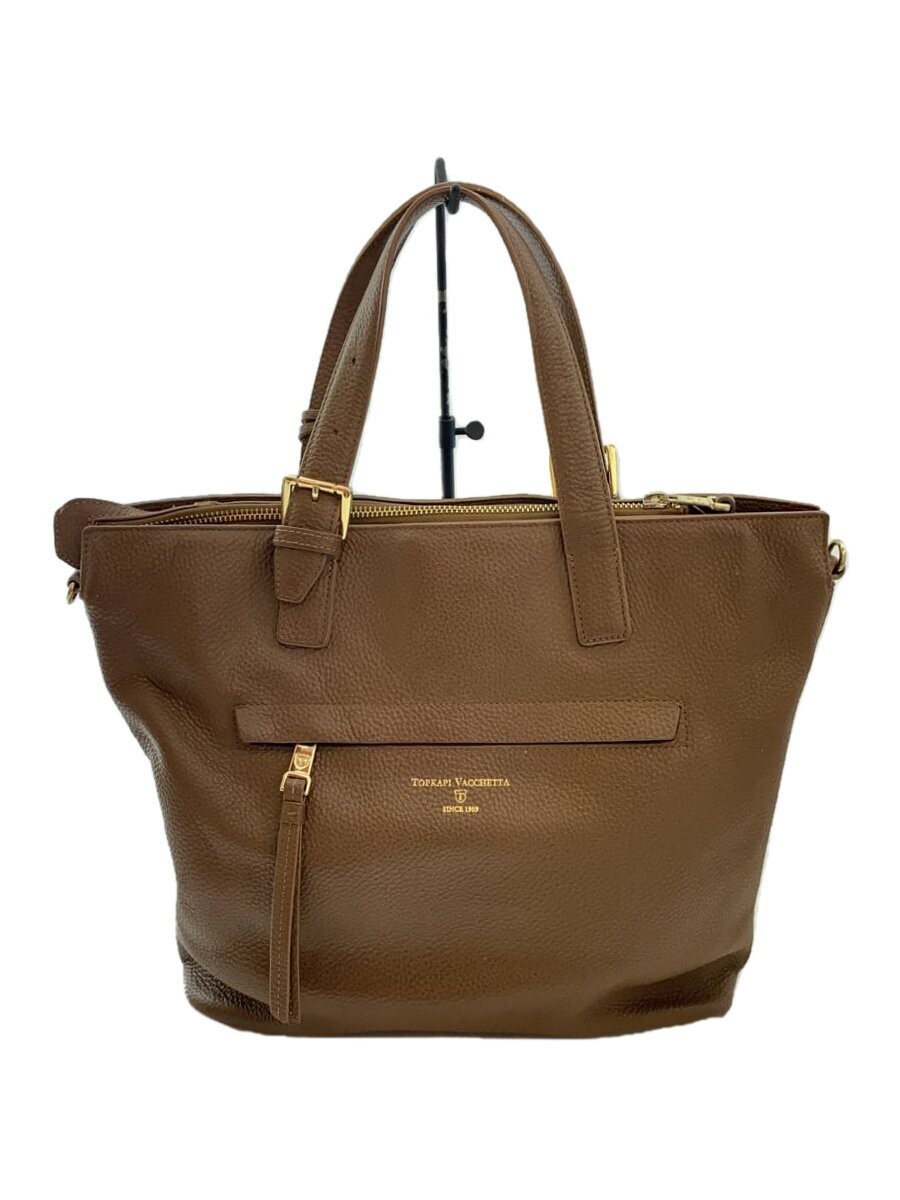 TOPKAPI Brown Leather Tote Bag for Women Stylish & Durable  