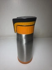 Contigo Ignite Travel Mug Autoseal 16 oz Stainless Steel Silver with Orange 
