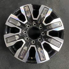 Gmc Cnc Black And Chrome Insert Sierra Denali 3500 Oem Wheel 20 Rim 14138a