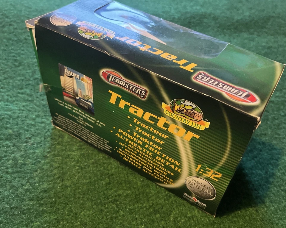 Teamster  Tractor - green farm toy 1:32 - Image 3 of 4