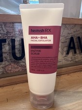 AHA BHA Facial Exfoliator, Enzyme Scrub, 4.39 fl oz 130 ml