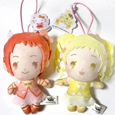 Precure 5GoGo Mascot Keychain Set PomPomPurin Hello Kitty Unused Prize Toy