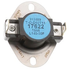 York S1-025-35381-000 Switch, 115 Deg. To 145 Deg. F, Auto Reset