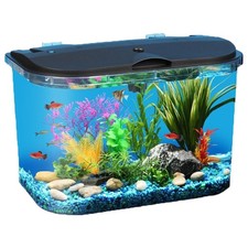 5 Gallon Aquarium Kit with LED Lighting and Power Filter Koller Products Ideal