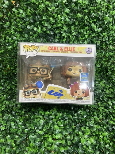 Funko Pop! Disney Pixar UP #2 Carl & Ellie 2019 SDCC Exclusive 2-Pack